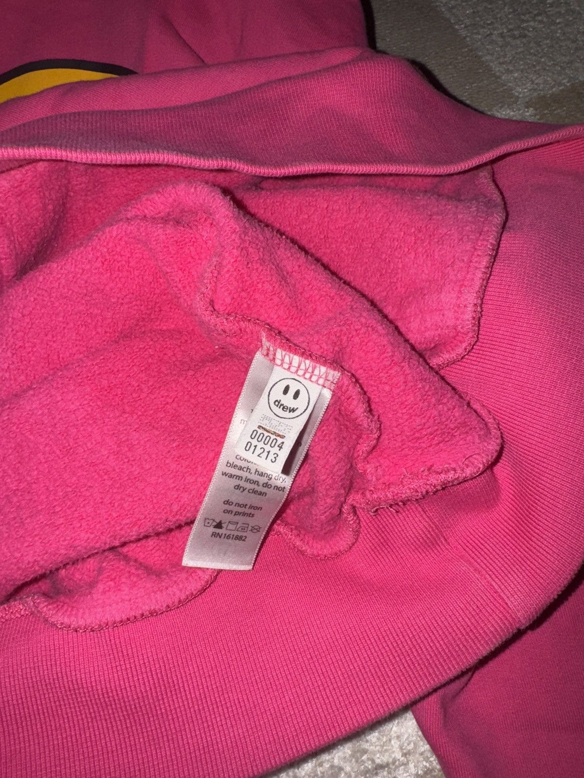 Drew House Mascot Hoodie Magenta Pink Size US M / EU 48-50 / 2 - 8 Thumbnail