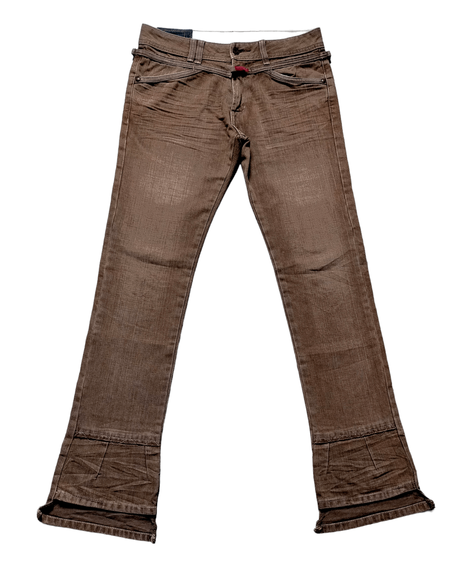 Marithe + Francois Girbaud Flare Jeans Marithe Francois Girbaud Boot cut Denim Size US 31 - 1 Thumbnail