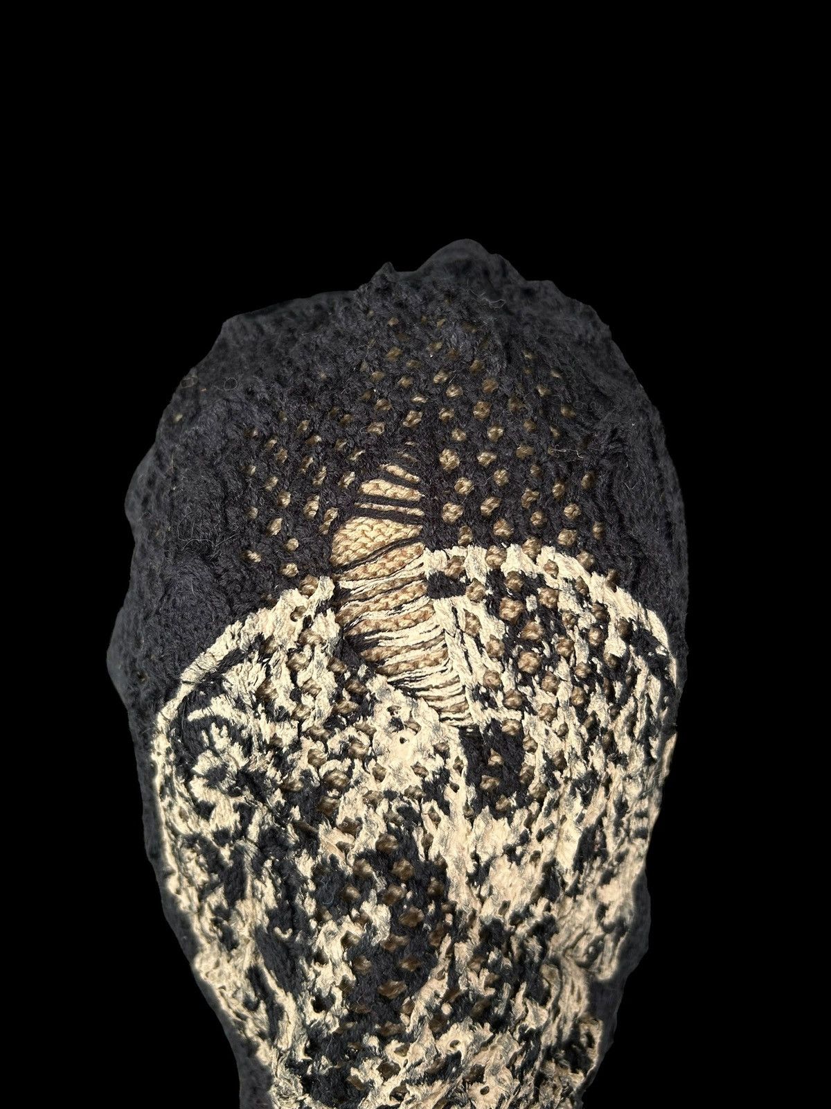 Hysteric Glamour × Japanese Brand × Vintage Japanese Distressed Design Beanie Hats Size ONE SIZE - 6 Thumbnail