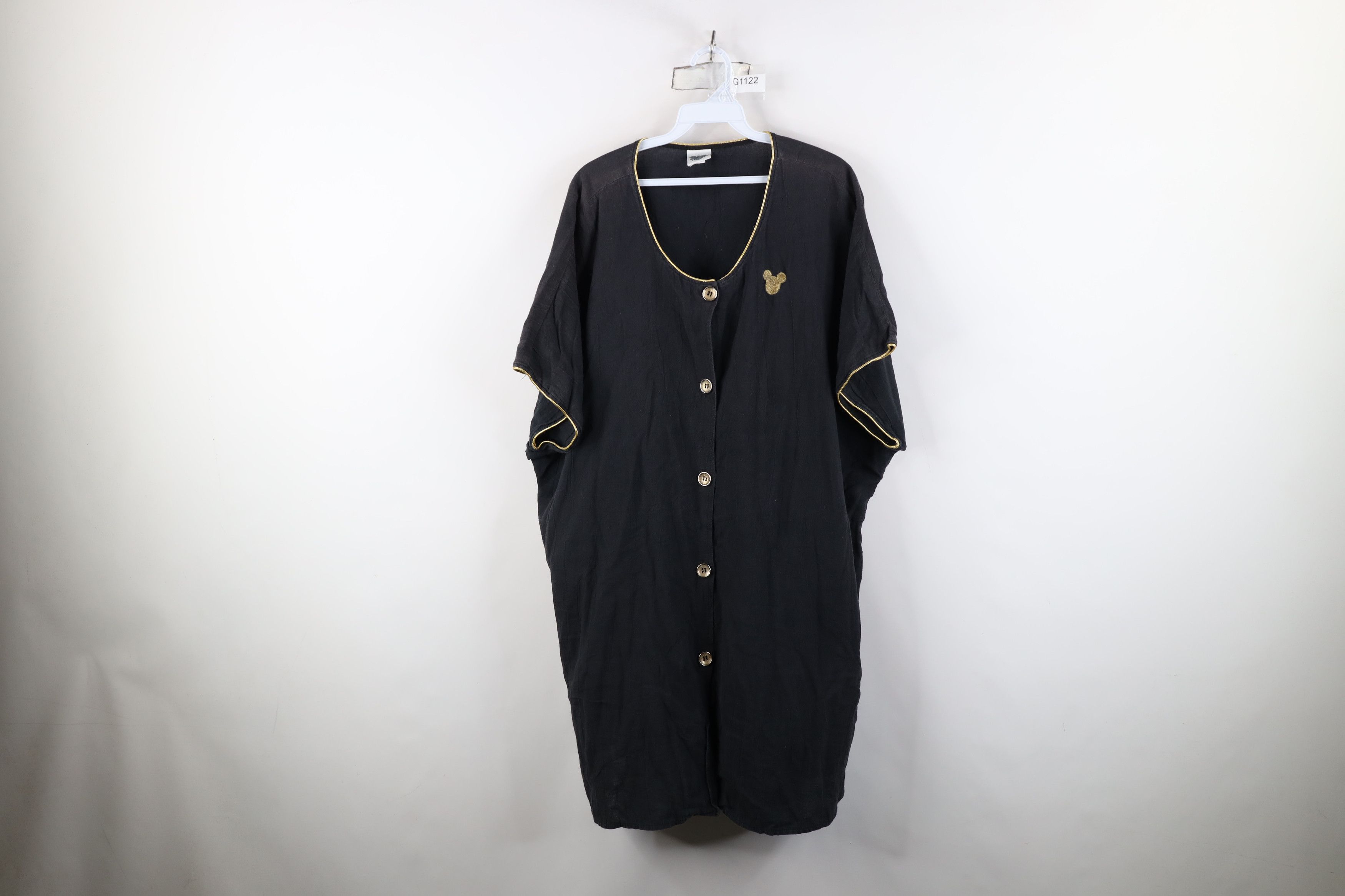 Disney Vintage 80s 90s Disney Dolman Sleeve Gauzy Buton Shirt Size 3XL / US 20-22 - 1 Thumbnail