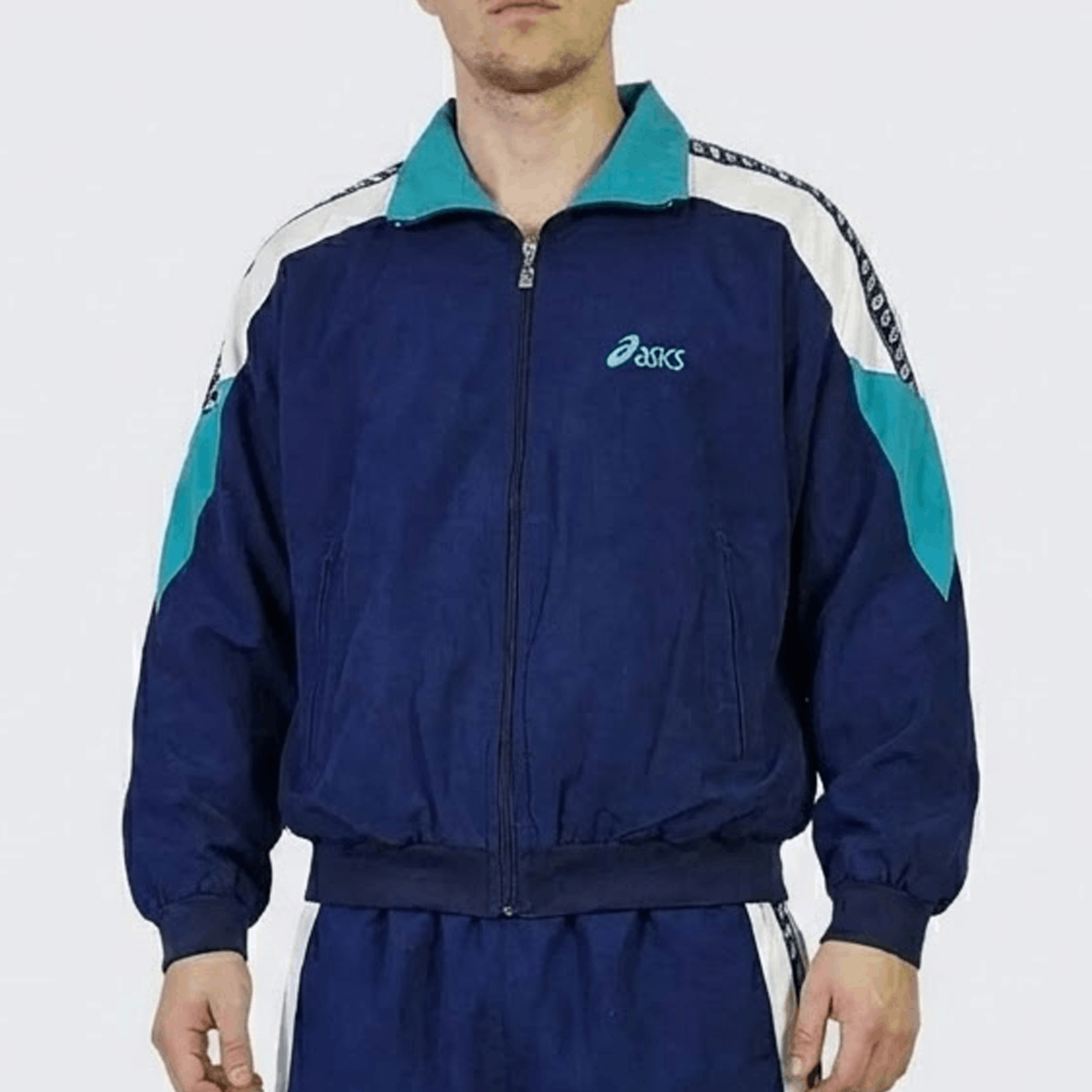 Asics Asics Vintage 90s Full Track Suit Size US XL / EU 56 / 4 - 2 Thumbnail