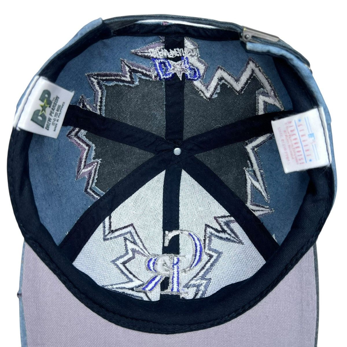 Drew Pearson Vtg 1990s MLB Colorado Rockies Drew Pearson Jagged Edge Hat Size ONE SIZE - 9 Thumbnail