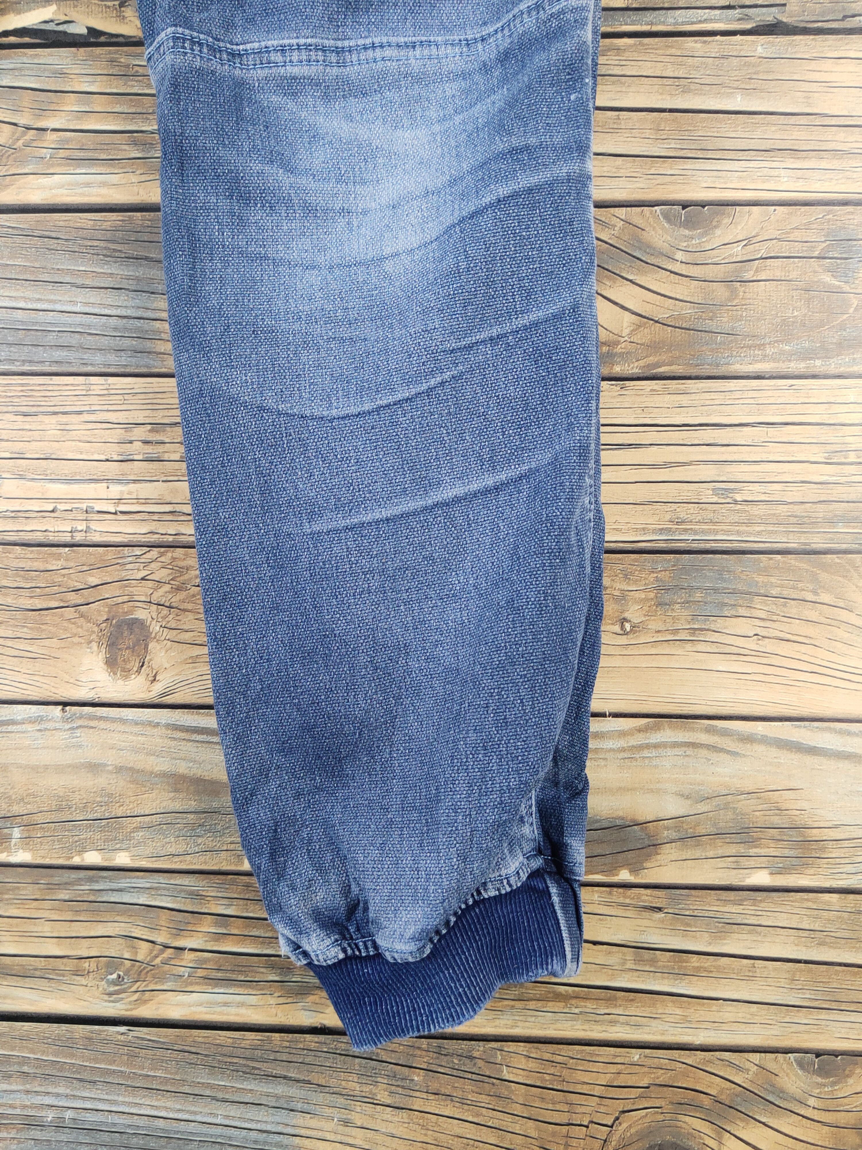 Japanese Brand Toraichi Blue Distressed Ripped Jogger Jeans #W1950 Size US 34 / EU 50 - 15 Thumbnail