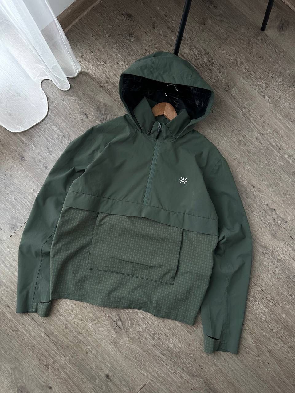 Japanese Brand × Vintage Vintage Tropicfeel Green Womens Anorak Waterproof Jacket Size L / US 10 / IT 46 - 4 Thumbnail