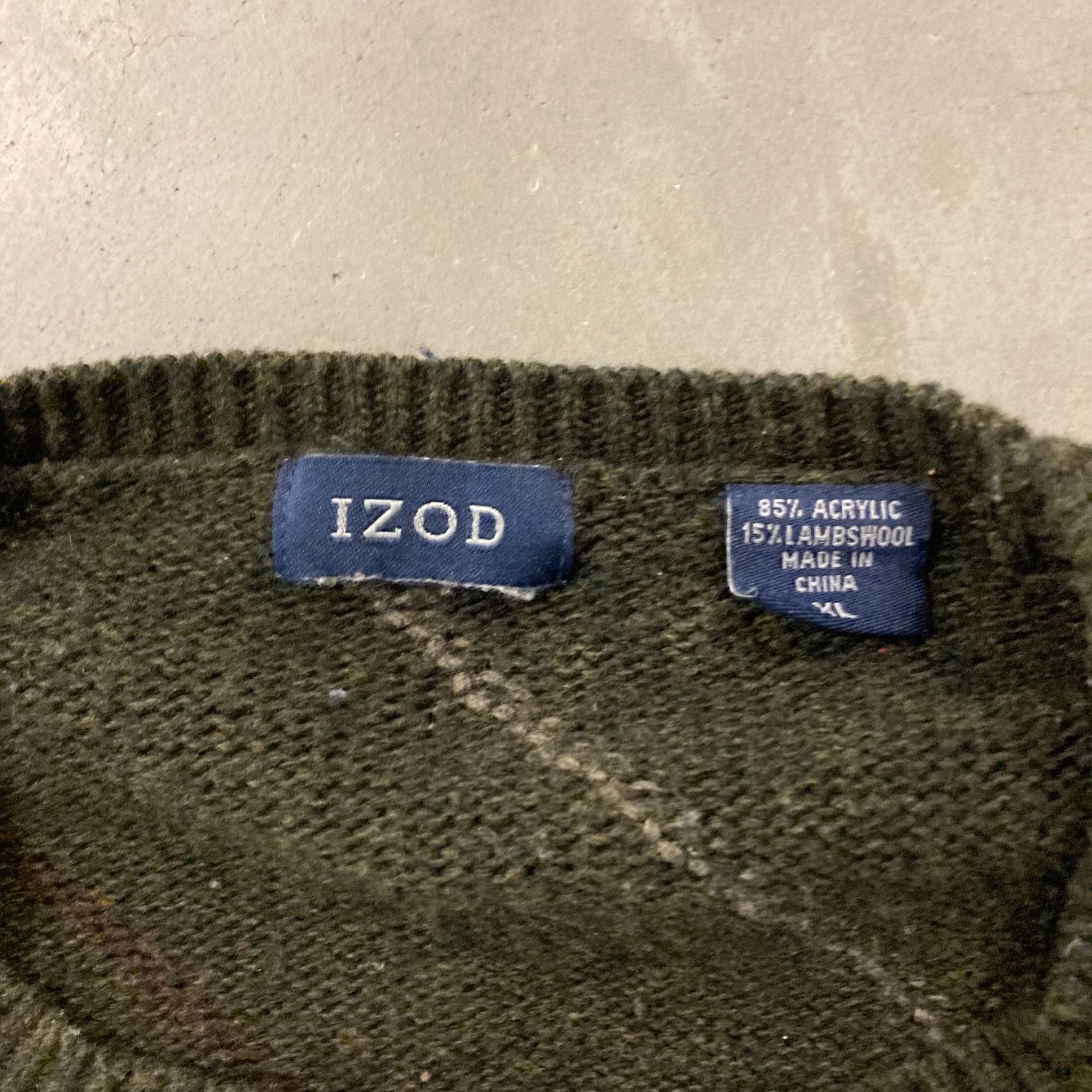 Izod × Vintage vintage patterned izod sweater Size US XL / EU 56 / 4 - 3 Thumbnail
