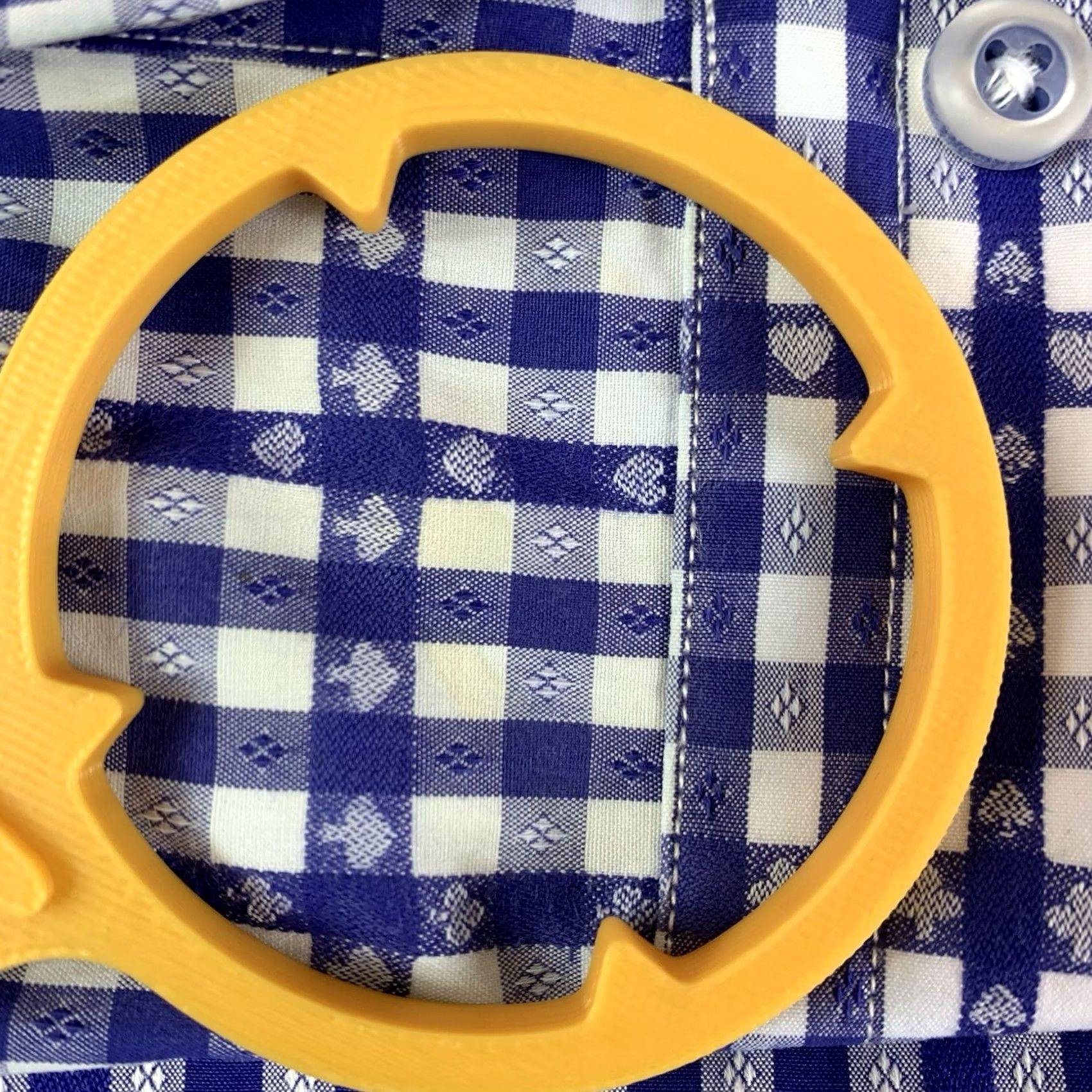 Robert Graham Robert Graham Button-Up Shirt Men L Gingham Blue Lightweight Collared Button-Up Womens? No, Men’s Regular Fit Size US L / EU 52-54 / 3 - 3 Thumbnail