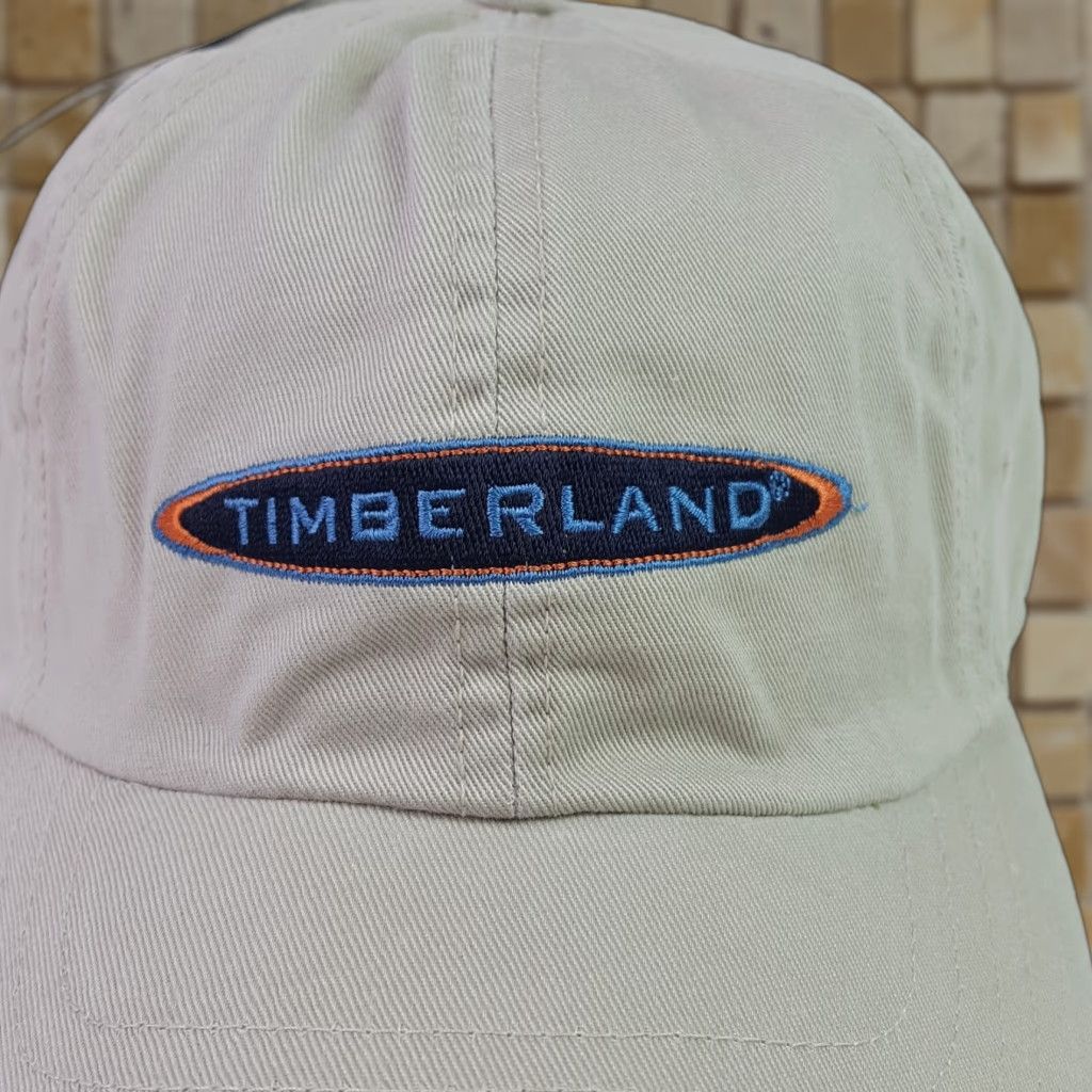 Timberland Timberland Hat Baseball Cap Twill Khaki Beige Outdoor Adjustable Vintage 90s Retro Mens Shirt? Size ONE SIZE - 1 Thumbnail