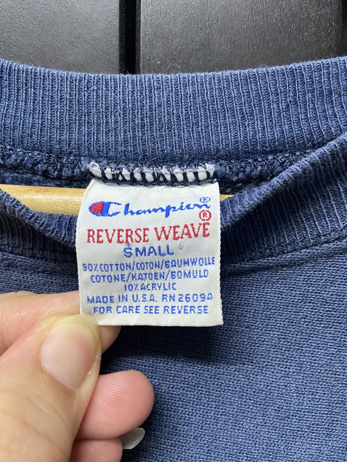 Champion Vintage Champion Notre Dame Reverse wave Sweashirt Size US S / EU 44-46 / 1 - 8 Thumbnail