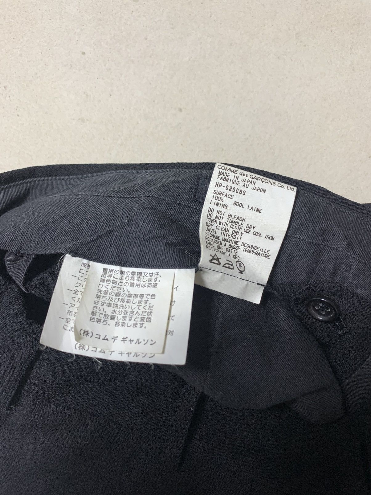 Comme des Garcons Homme Comme Des Garcons Homme Size US 29 - 12 Thumbnail