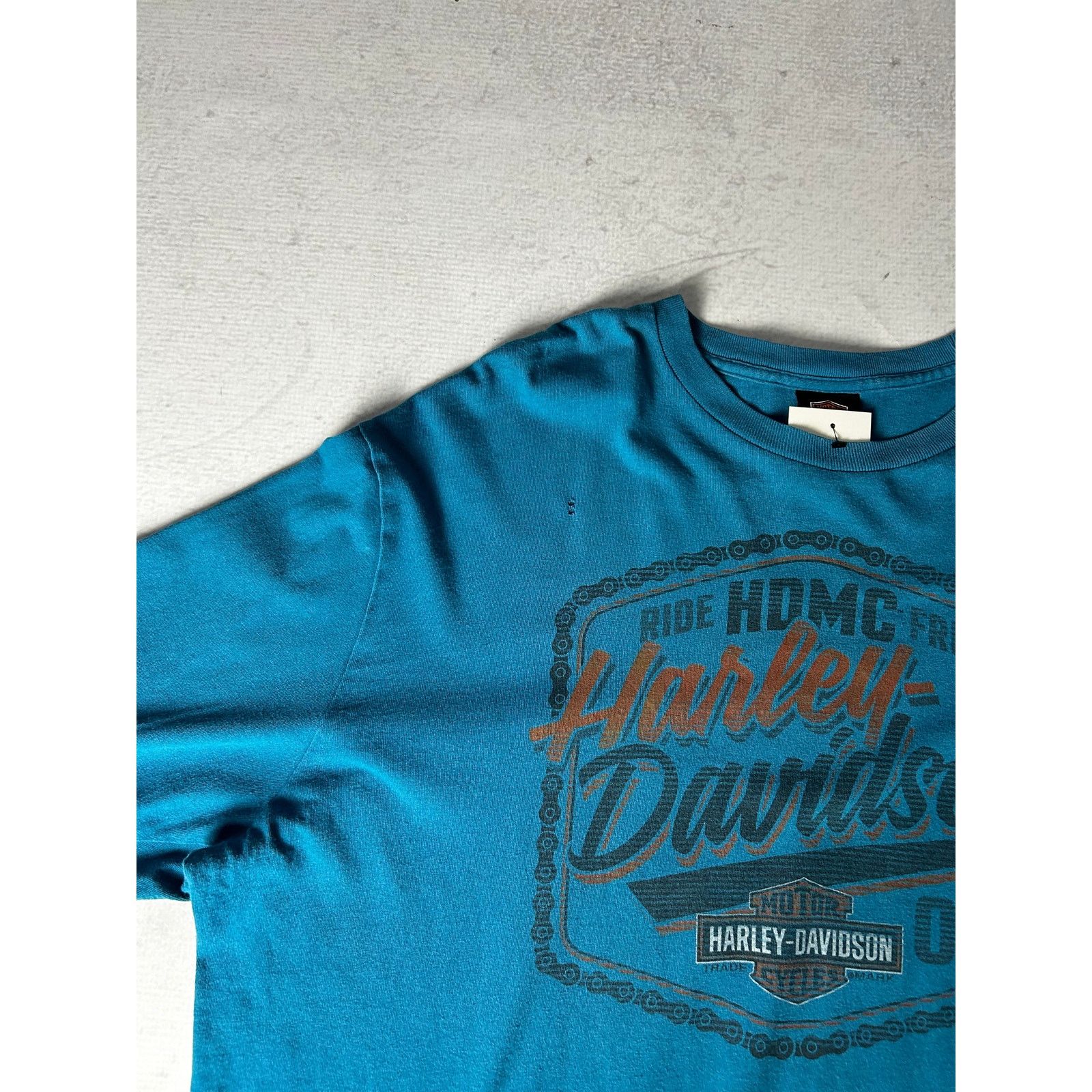 Harley Davidson Vintage Harley Davidson Long-Sleeve T-Shirt - Men's 3XL Size US XXL / EU 58 / 5 - 3 Thumbnail