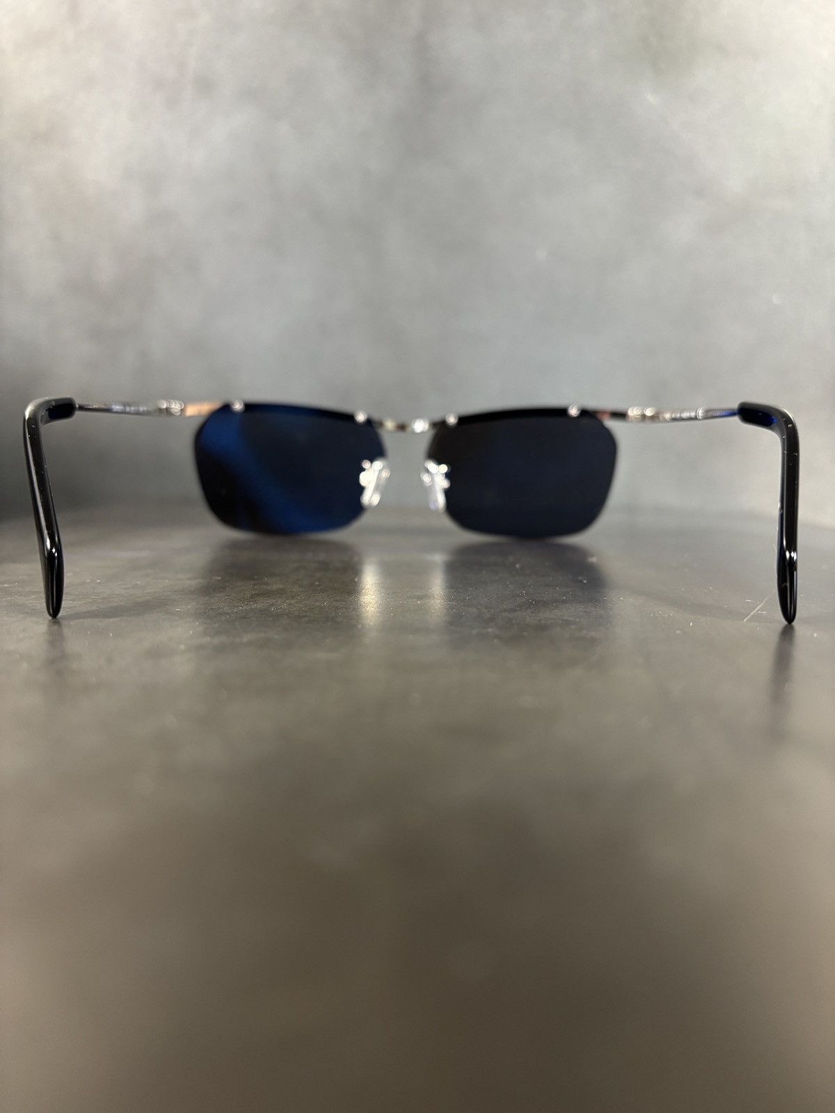 Vintage Metal Half Rim Sunglasses Celine Style Designer CL 40307U Size ONE SIZE - 11 Thumbnail