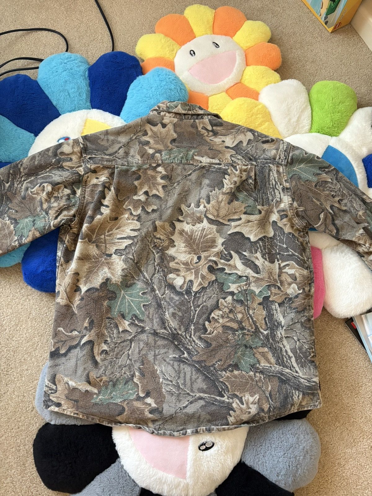 Vintage Vintage Real Tree button up jacket Size US L / EU 52-54 / 3 - 8 Thumbnail