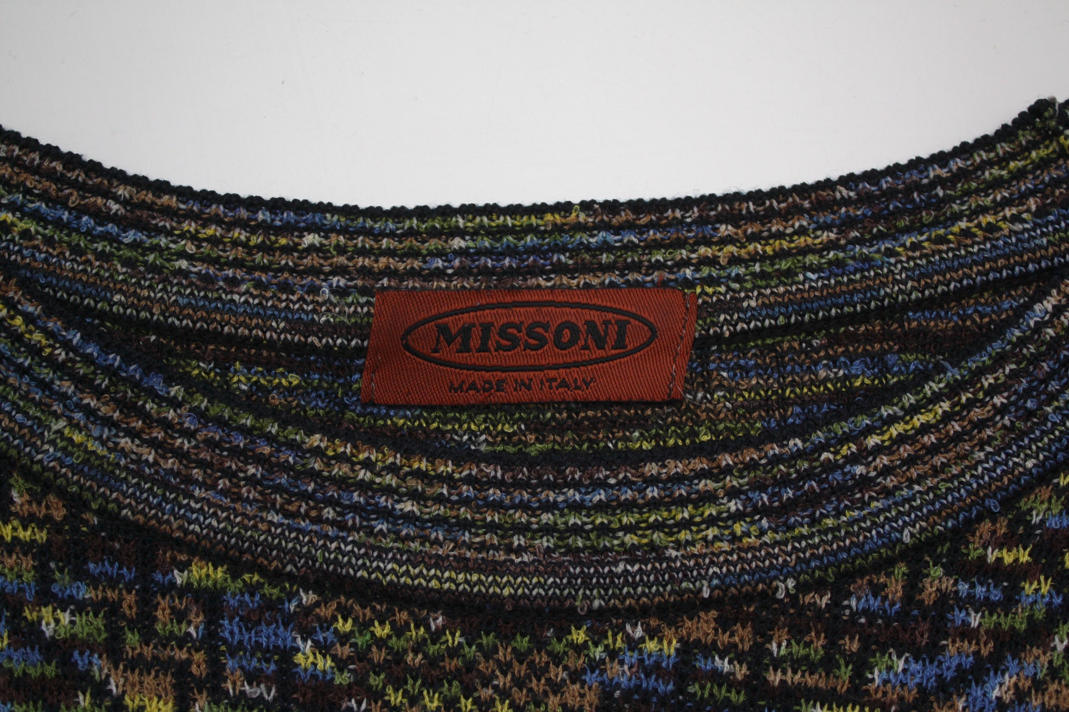Missoni Missoni Abstract Knitted Sweater Size US L / EU 52-54 / 3 - 4 Thumbnail