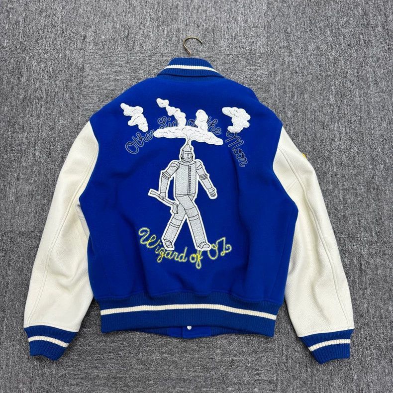 Louis Vuitton Louis Vuitton Varsity Jacket with Embroidery -2505 Size US L / EU 52-54 / 3 - 2 Thumbnail