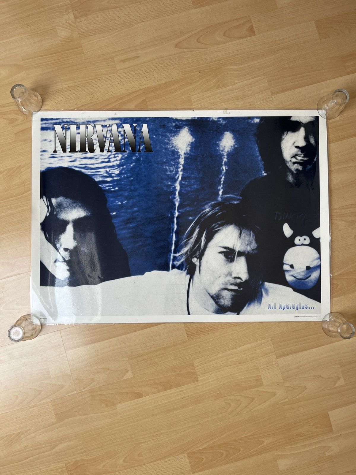 Band Tees Nirvana All Apologies vintage poster (1994) Size ONE SIZE - 1 Thumbnail