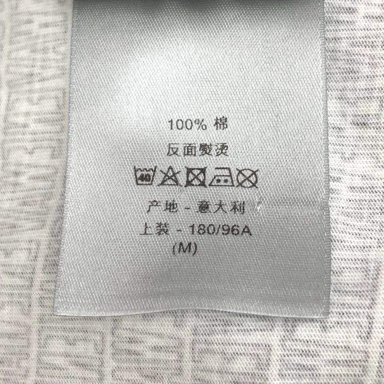 Dior Dior Gray Cotton Round Neck Short Sleeve TShirt-2506 Size M / US 6-8 / IT 42-44 - 8 Thumbnail