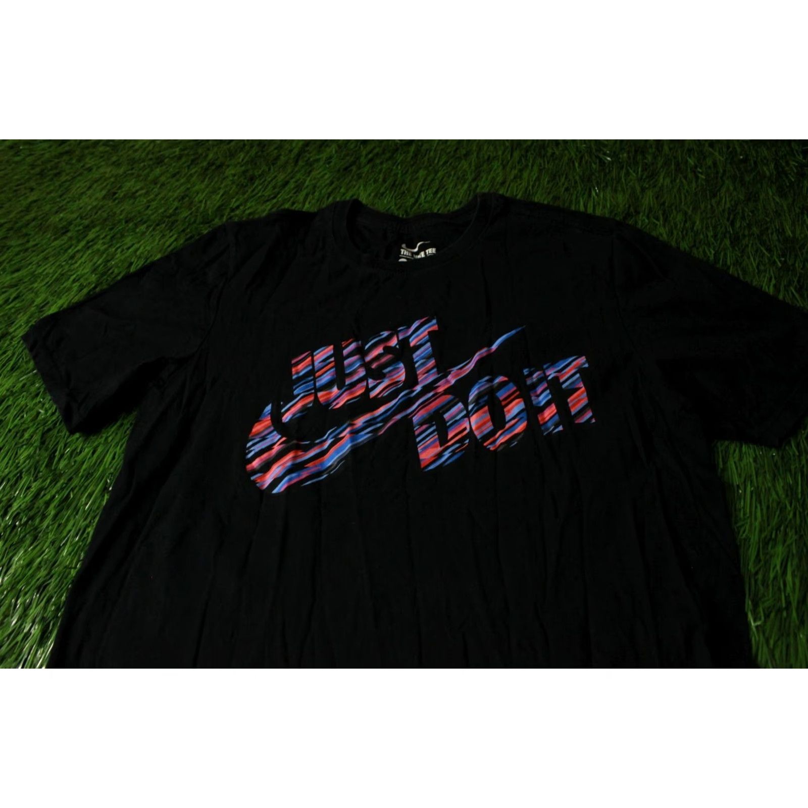 Nike Nike T-Shirt Mens Casual Shirt Tee Jersey Medium Black Short Sleeve Logo 90s Size US M / EU 48-50 / 2 - 2 Thumbnail