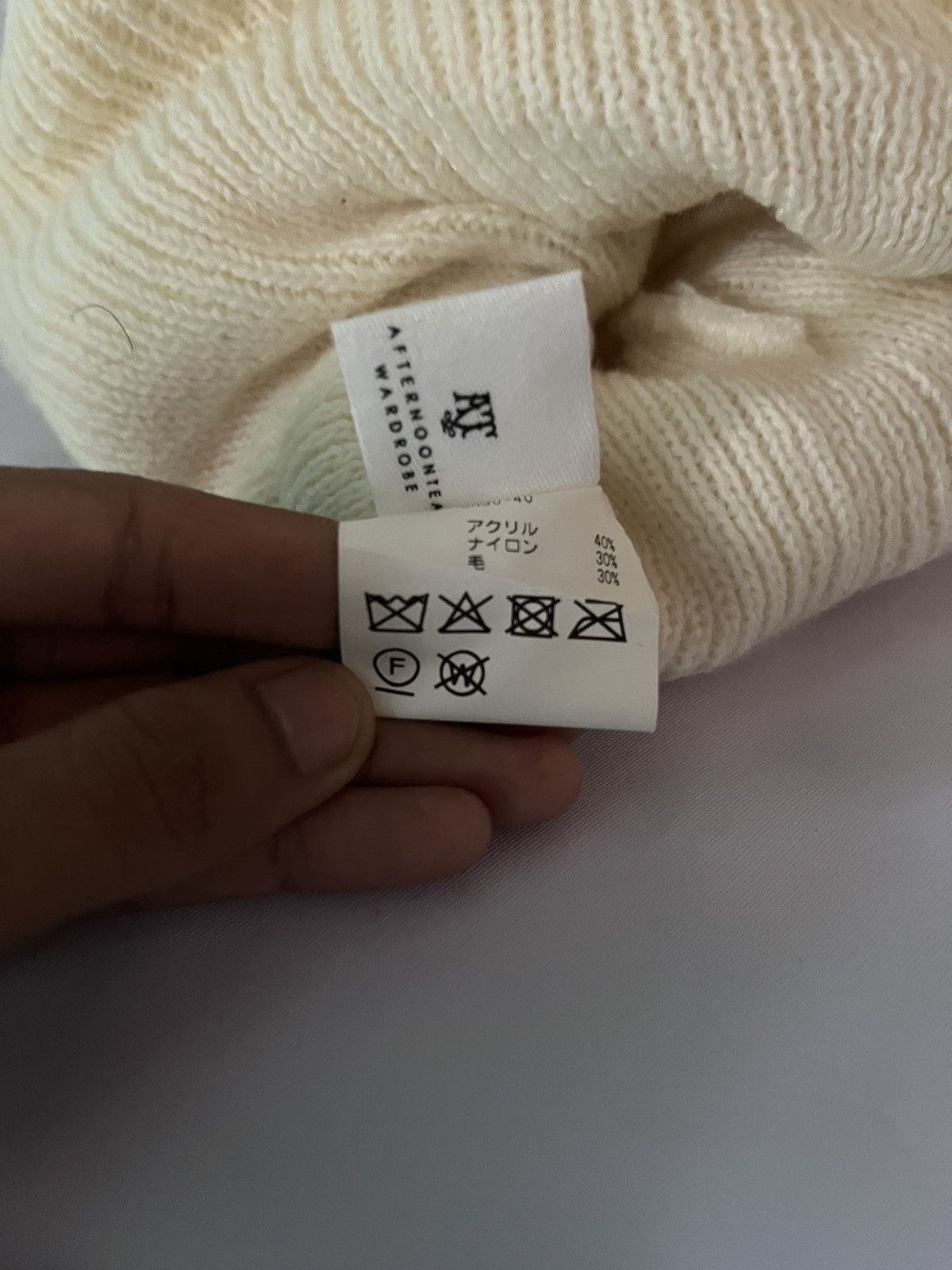 Japanese Brand × Vintage Knitted Crochet Winter Session Beretta Hast Size ONE SIZE - 7 Thumbnail