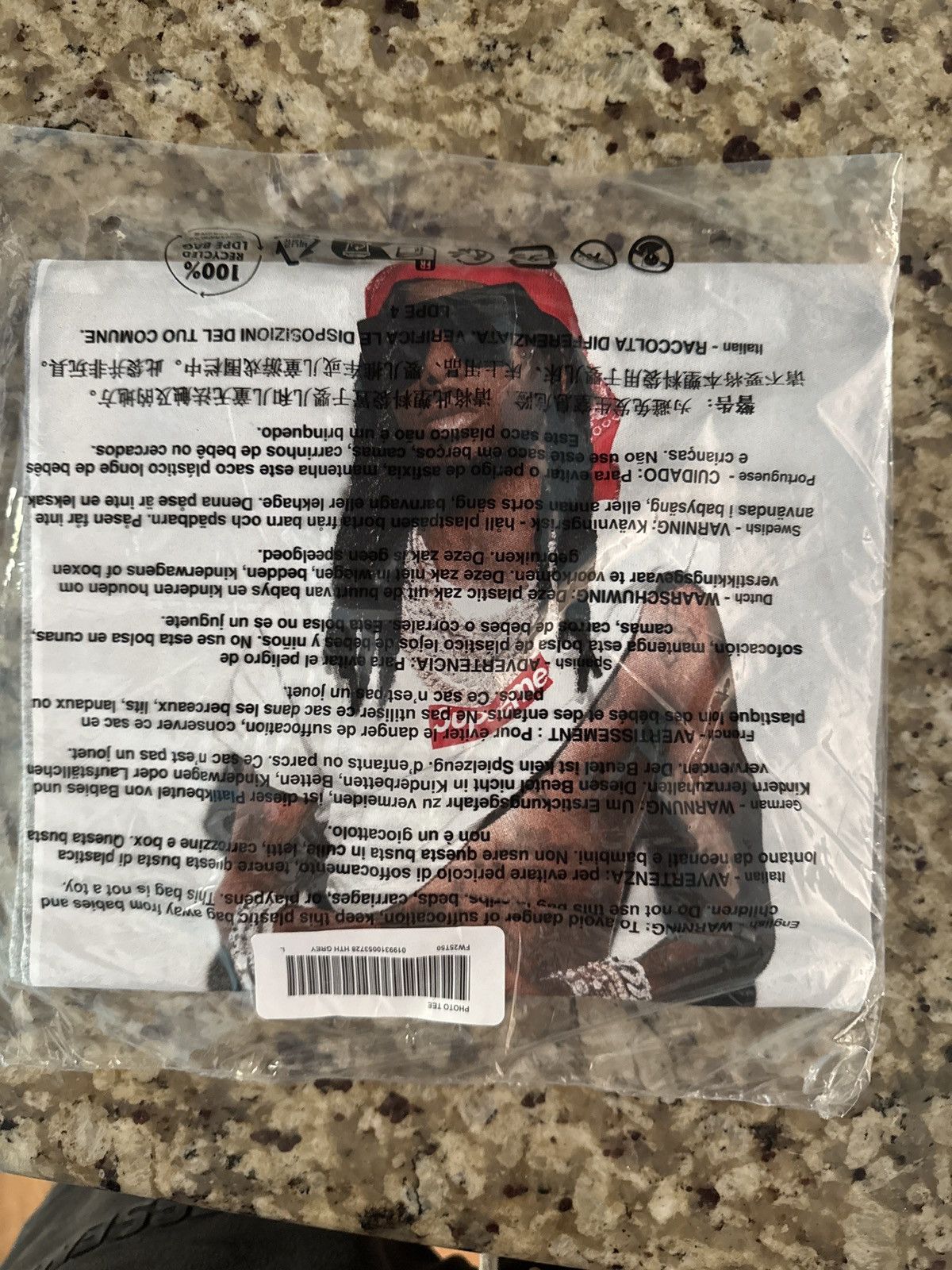 Supreme Playboi carti supreme tee Size US L / EU 52-54 / 3 - 1 Thumbnail