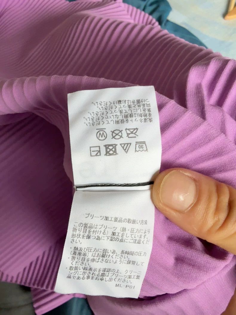 Issey Miyake Issey Miyake size:one size Pink pleated top Size M / US 6-8 / IT 42-44 - 3 Thumbnail