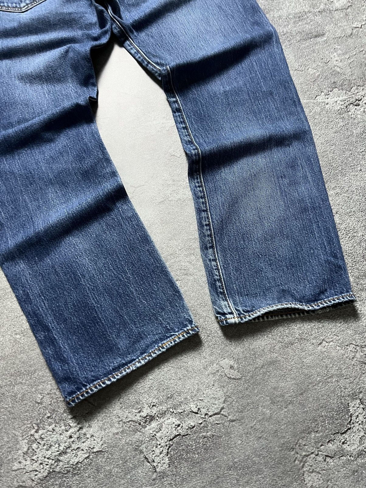 Levi's Vintage Levis Jeans Pants Wash Blue Big Logo 501 34/30 M-L Size US 34 / EU 50 - 6 Thumbnail