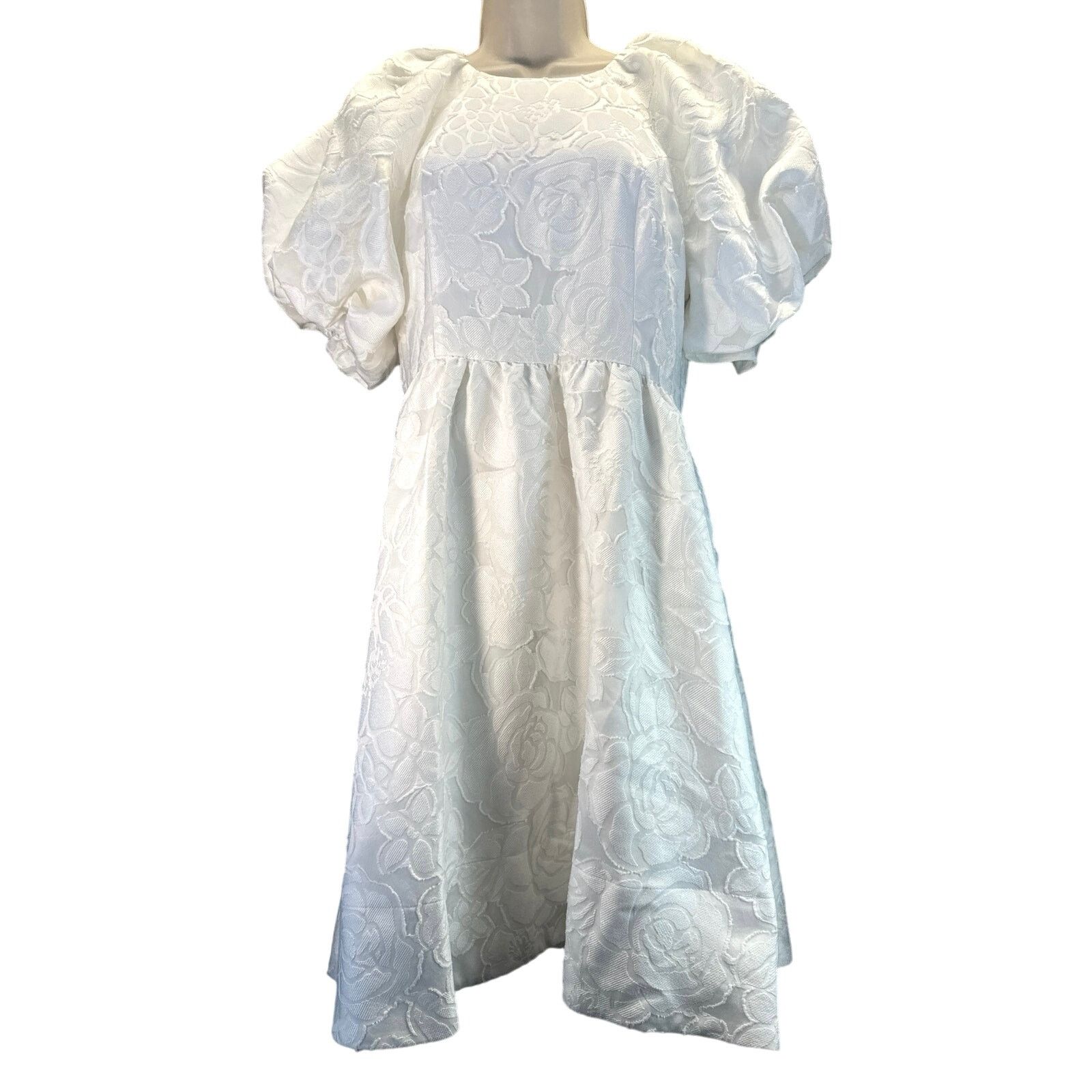 Lilly Pulitzer Lilly Pulitzer Knoxlie Silk Puff Sleeve Dress women sz 2 Size XS / US 0-2 / IT 36-38 - 1 Thumbnail