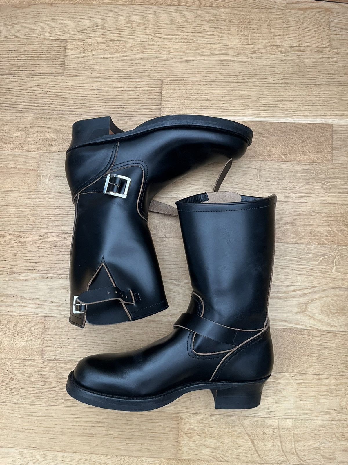 ATTRACTIONS Lot.269 Engineer Boots -Steerhide- Size US 7 / EU 40 - 8 Thumbnail