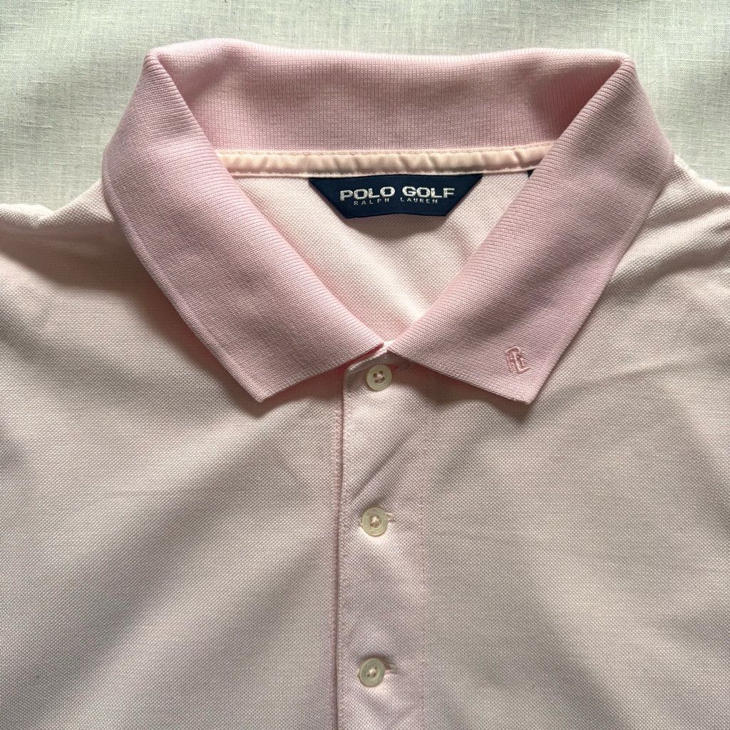 Ralph Lauren Ralph Lauren Polo Golf Light Pink Cotton Men’s XL Polo Shirt Size US XL / EU 56 / 4 - 2 Thumbnail