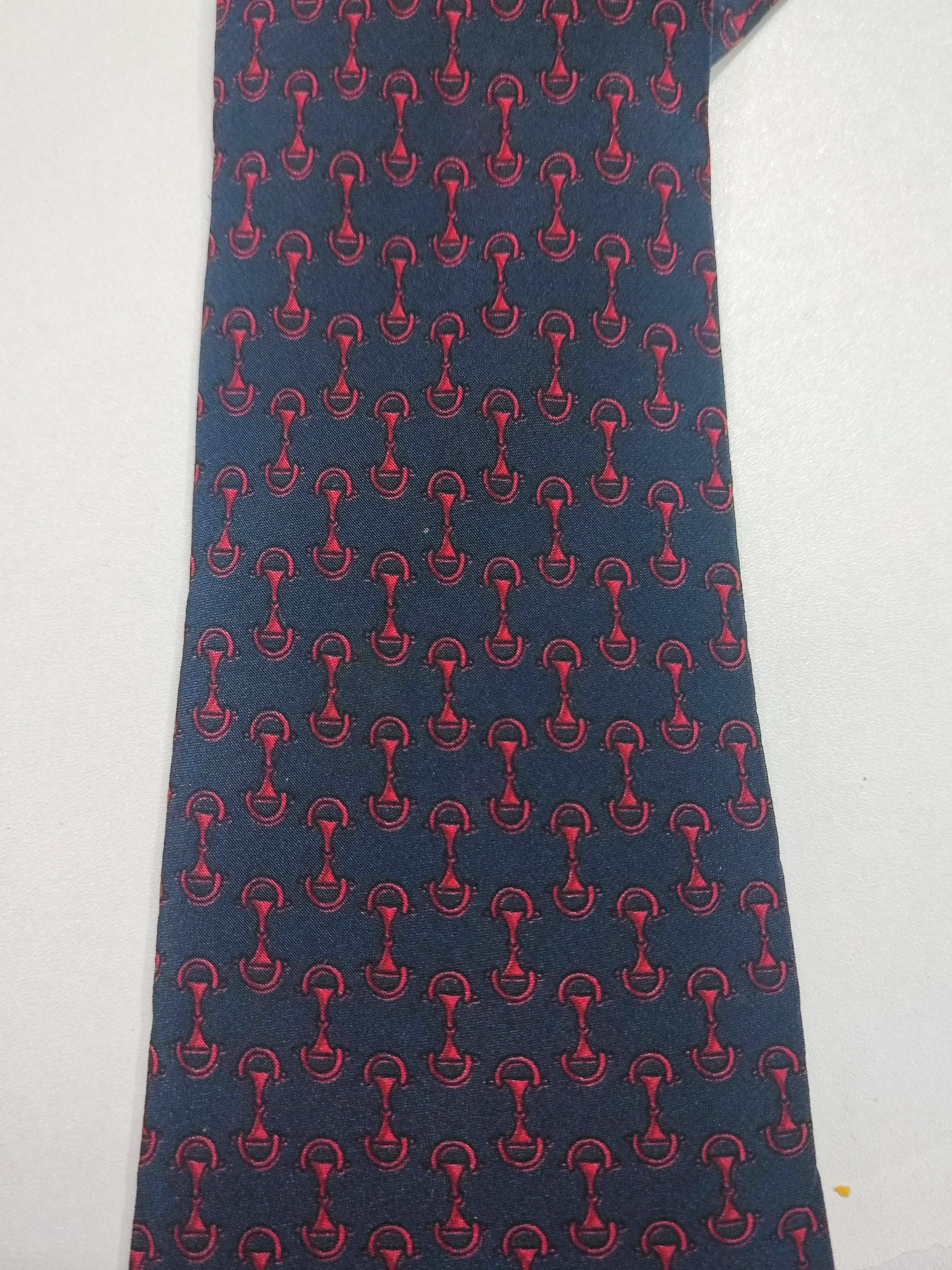 Hermes 2 pieces Luxury brand Hermes & Celine 100% Silk Tie Size ONE SIZE - 2 Thumbnail