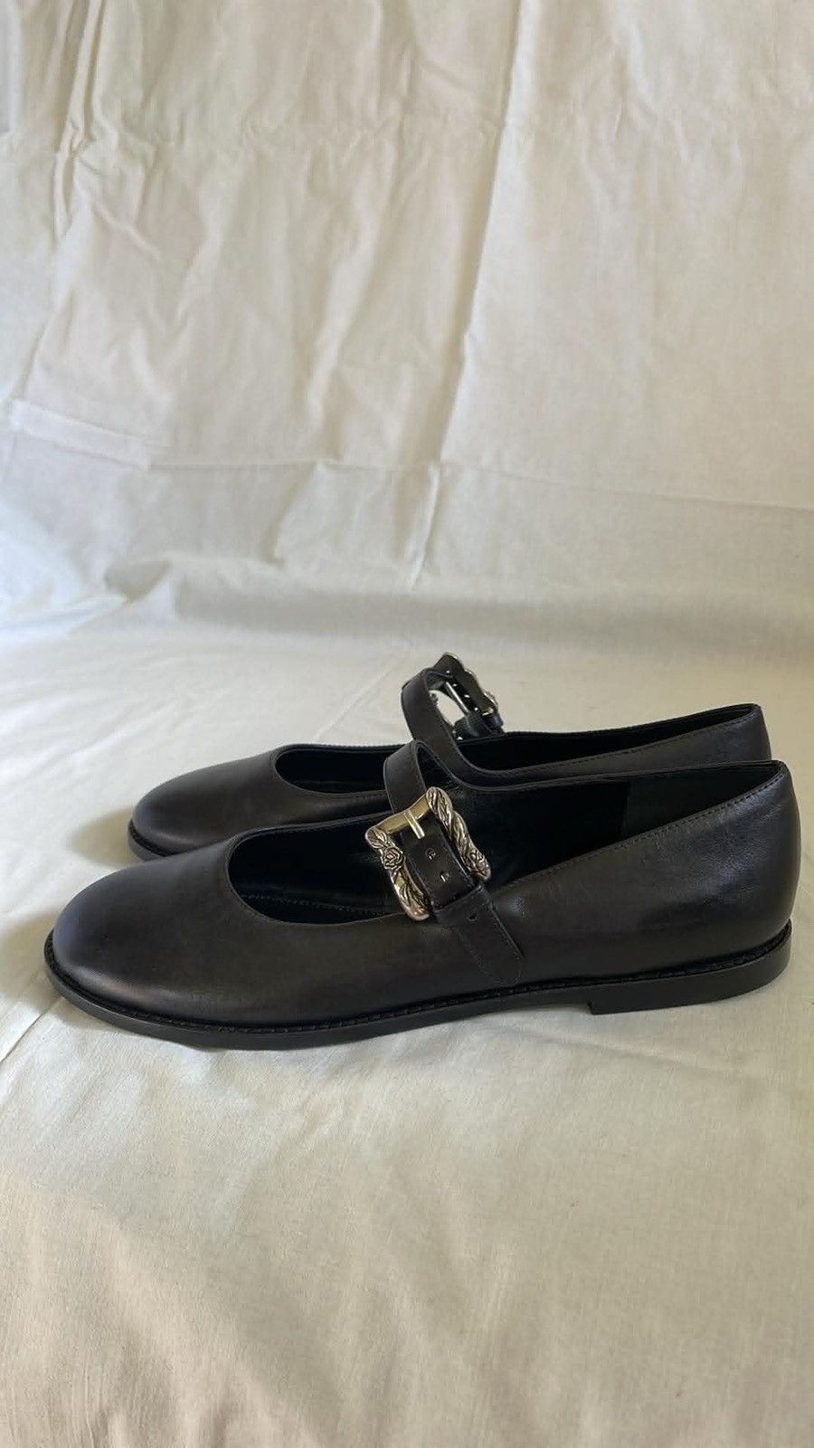 Enfants Riches Deprimes Leather Ballet Mary Jane Flat Shoes Size US 9 / IT 39 - 1 Thumbnail