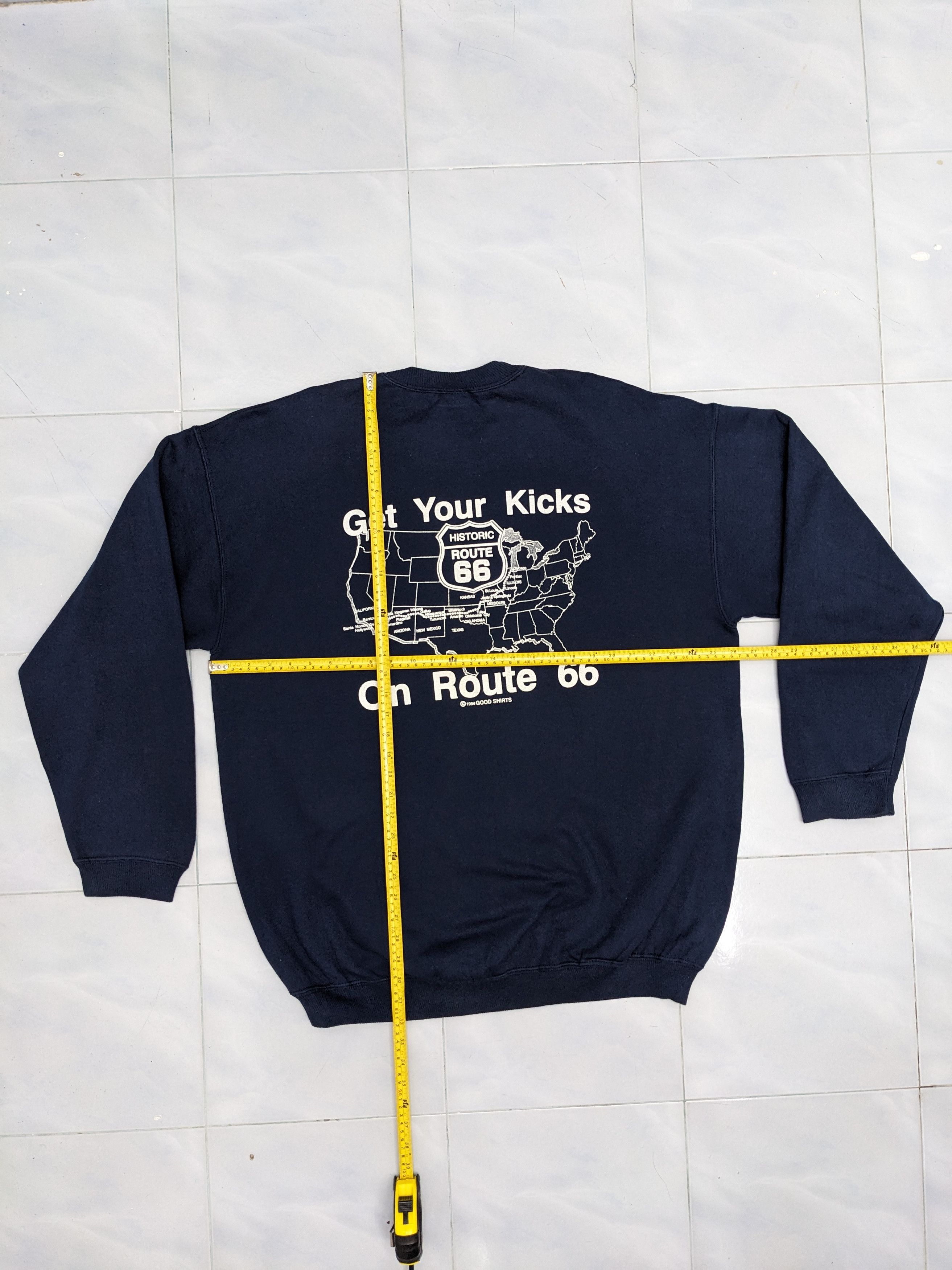 Vintage VINTAGE 1994 HISTORIC ROUTE 66 Size US XL / EU 56 / 4 - 7 Thumbnail