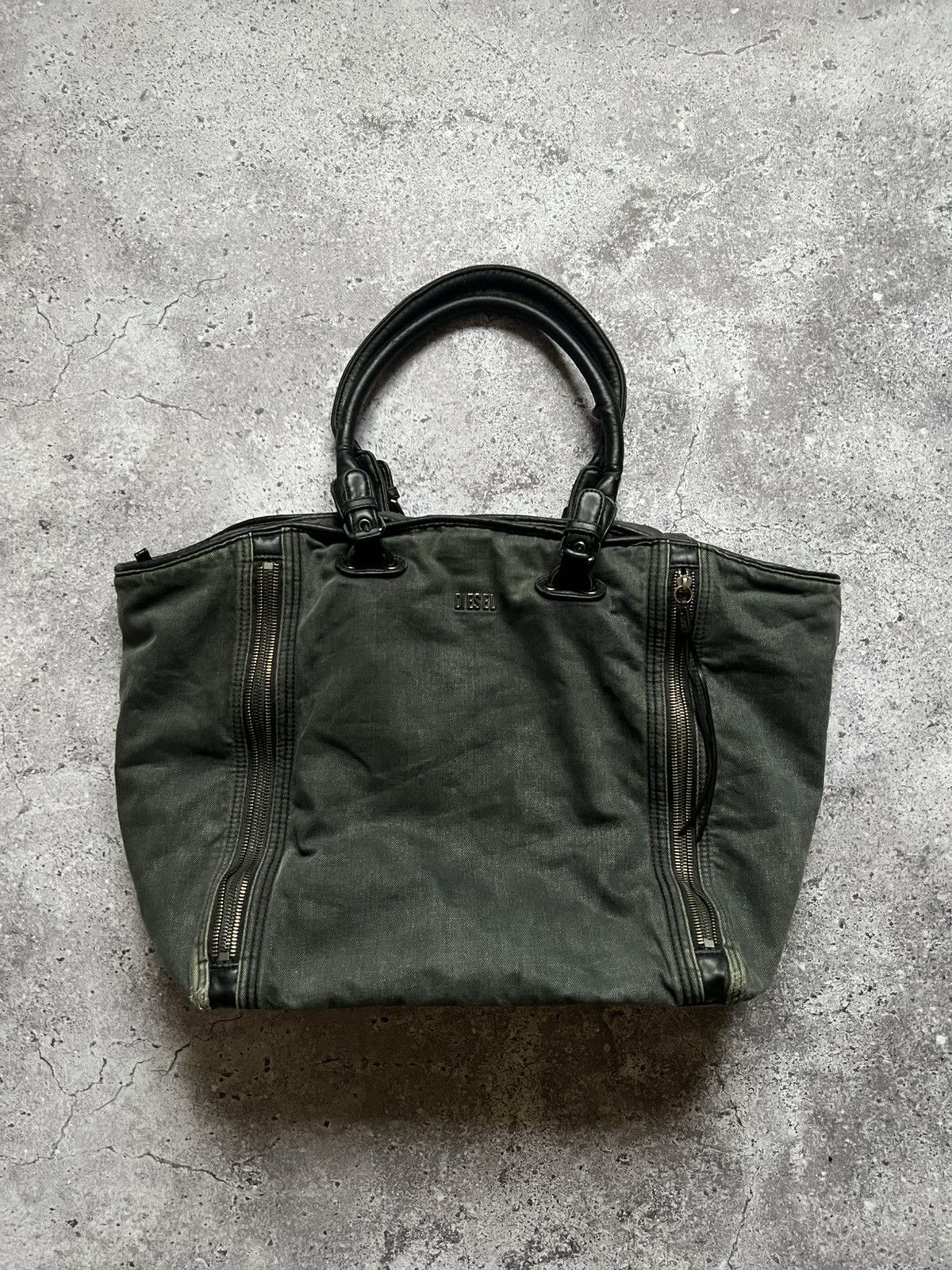 Diesel × Vintage Vintage Diesel Washed Denim Bag Size ONE SIZE - 1 Thumbnail