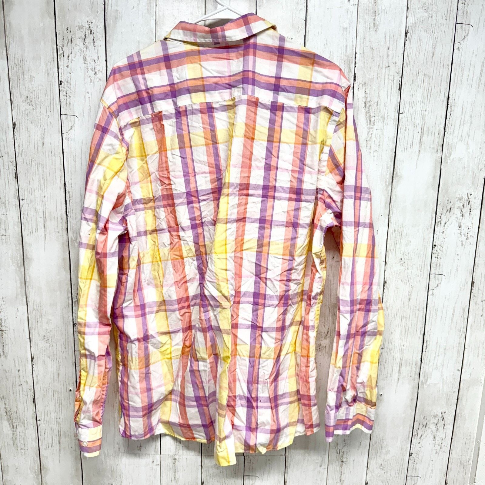 Newton Cam Newton Made Shirt Men XL Plaid Long Sleeve Button Down Size US XL / EU 56 / 4 - 5 Thumbnail