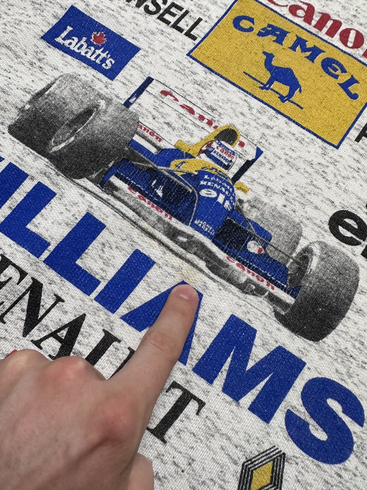 Vintage Vintage Racing sweatshirt Williams Renault logo size L Size US L / EU 52-54 / 3 - 3 Thumbnail
