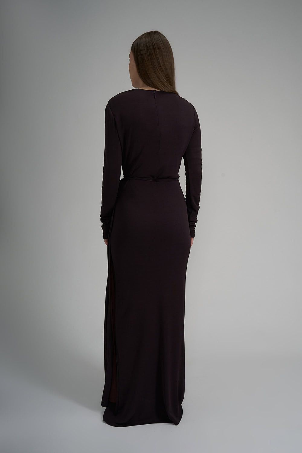 Fendi o1loc1c0426 Dress in Dark Purple Size M / US 6-8 / IT 42-44 - 2 Thumbnail
