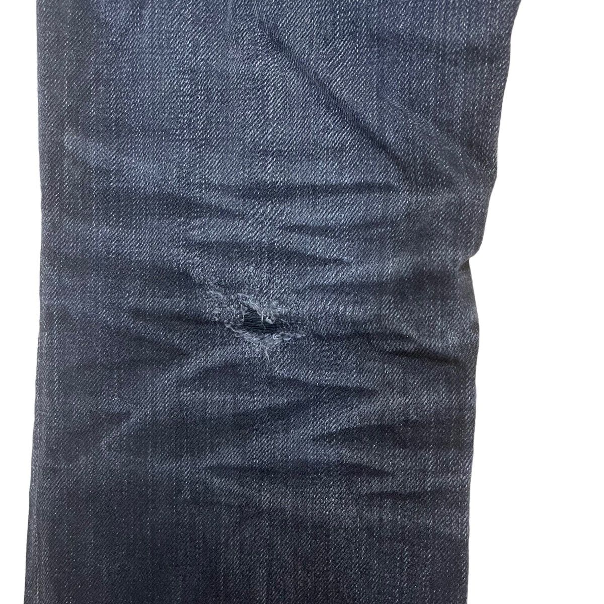 If Six Was Nine Hideaway Nicole Synthetic Leather Lowrise Bootcut Jeans Size US 32 / EU 48 - 12 Thumbnail