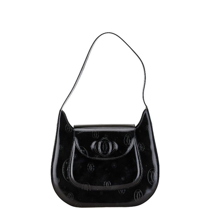 Cartier Cartier Cartier Must Line Happy Birthday Patent Leather Handbag Leather Handbag in Very Good Condition Size ONE SIZE - 1 Thumbnail