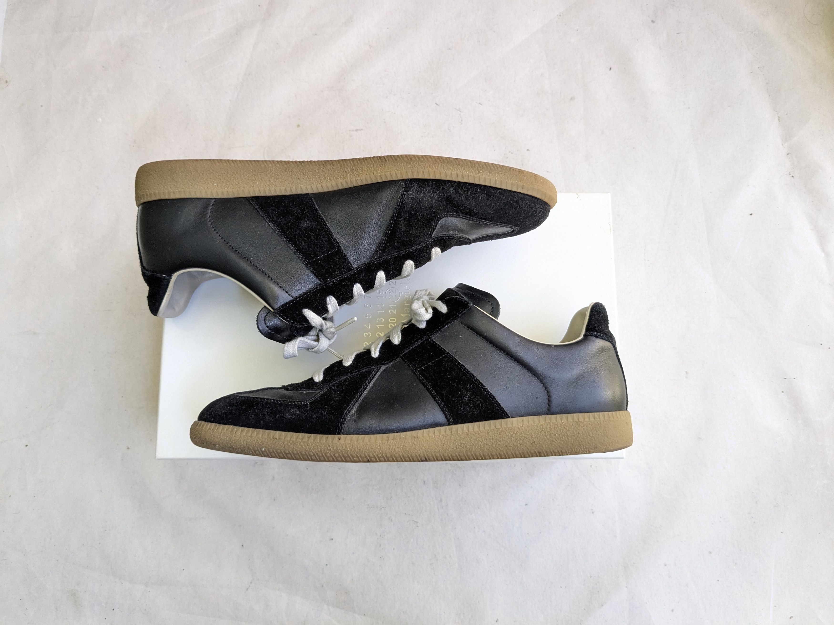 Maison Margiela Margiela Triple Black/Red Patent Leather