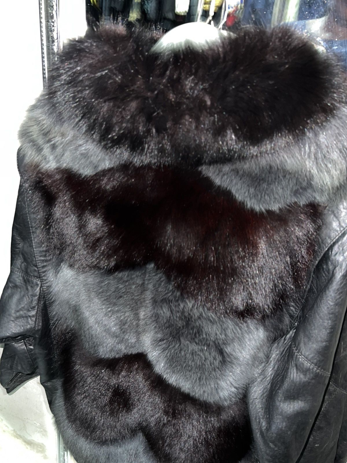 Genuine Leather Vintage Adrienne Genuine Leather Shape Skin Fox Fur Jacket Size US M / EU 48-50 / 2 - 5 Thumbnail