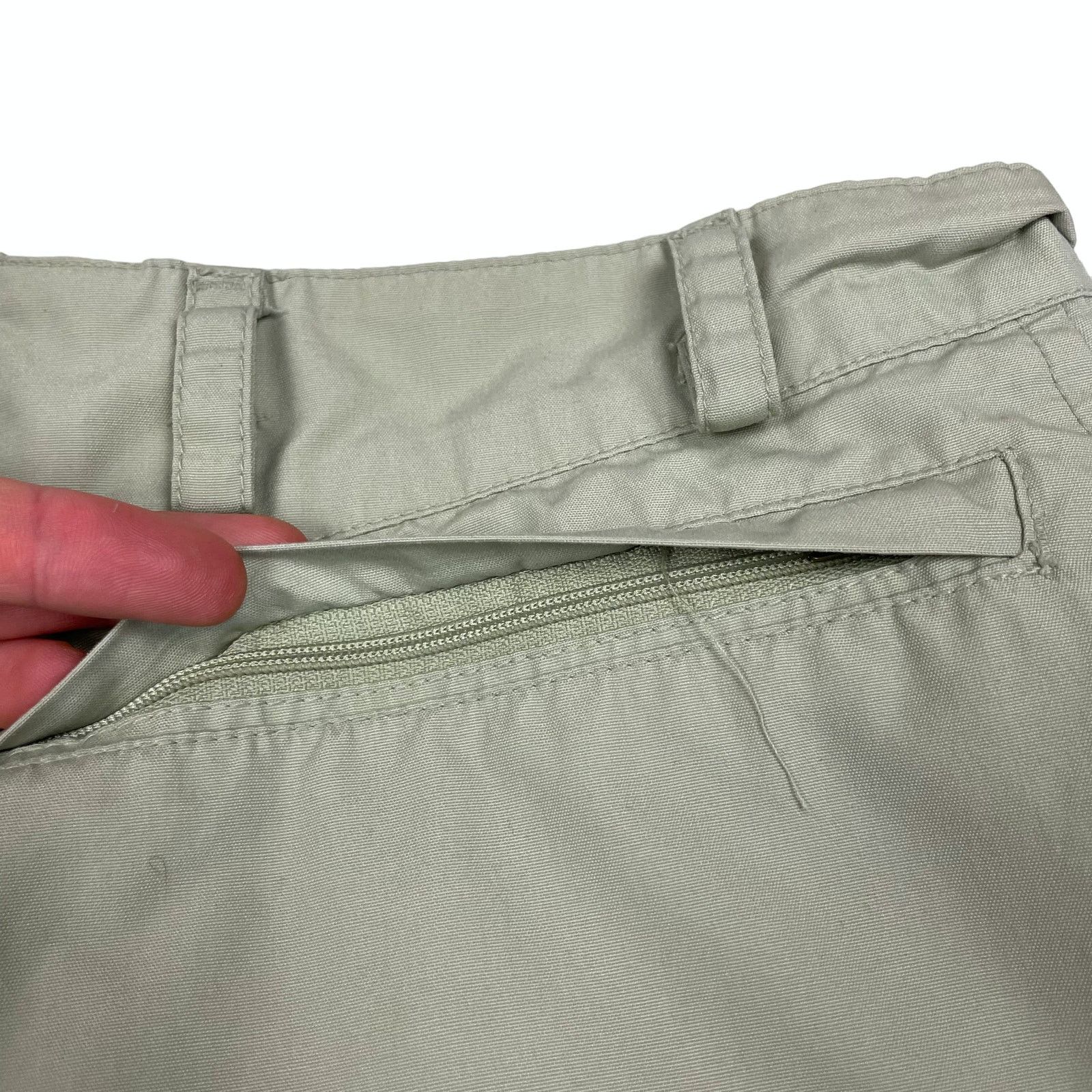 Fjallraven Fjällräven Men's Green Polyester Zip Fly Cargo Pant Size 36 Size US 36 / EU 52 - 8 Thumbnail