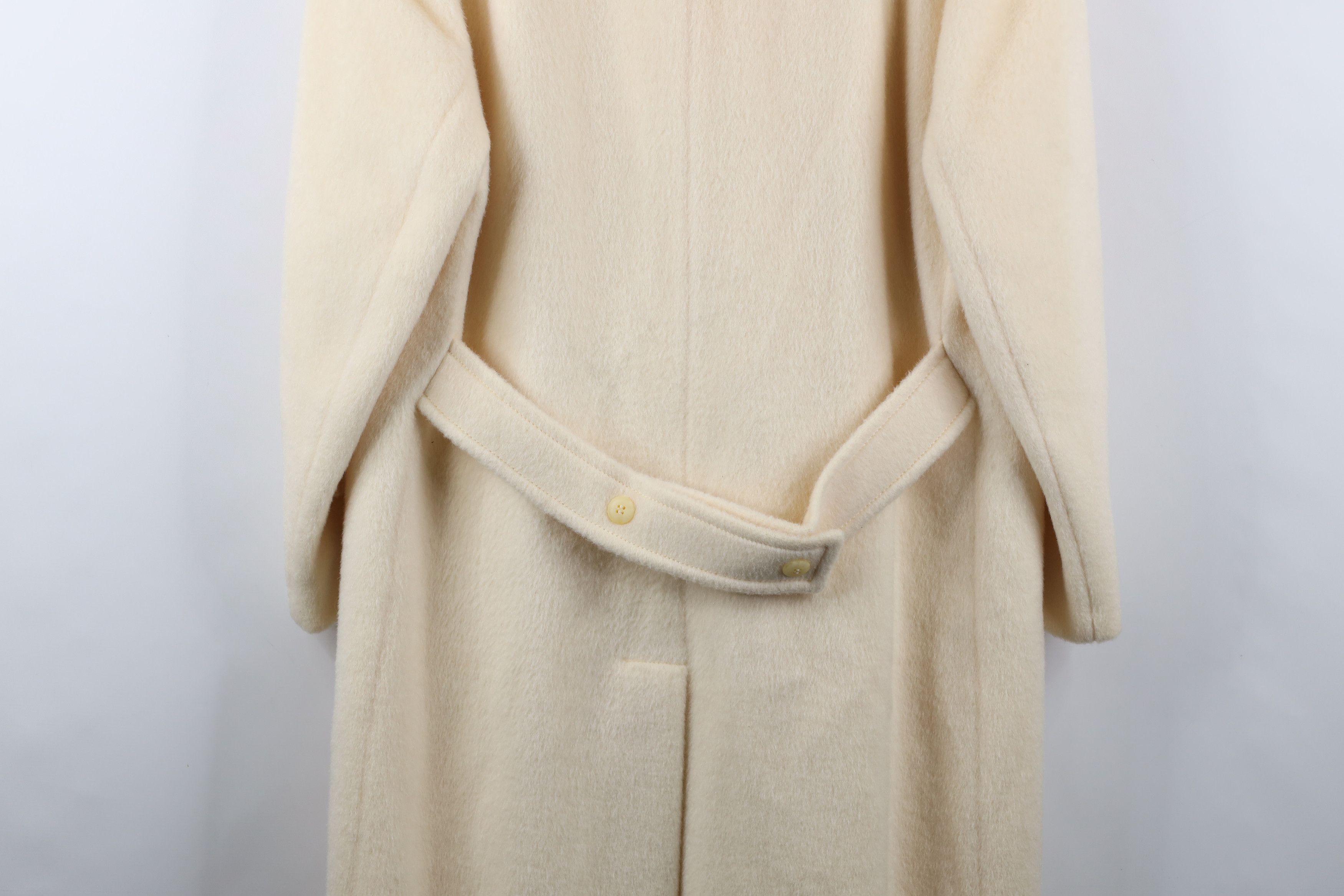 Pendleton × Vintage Vintage 70s Pendleton Wool Trench Coat Jacket Cream USA Size L / US 10 / IT 46 - 17 Thumbnail