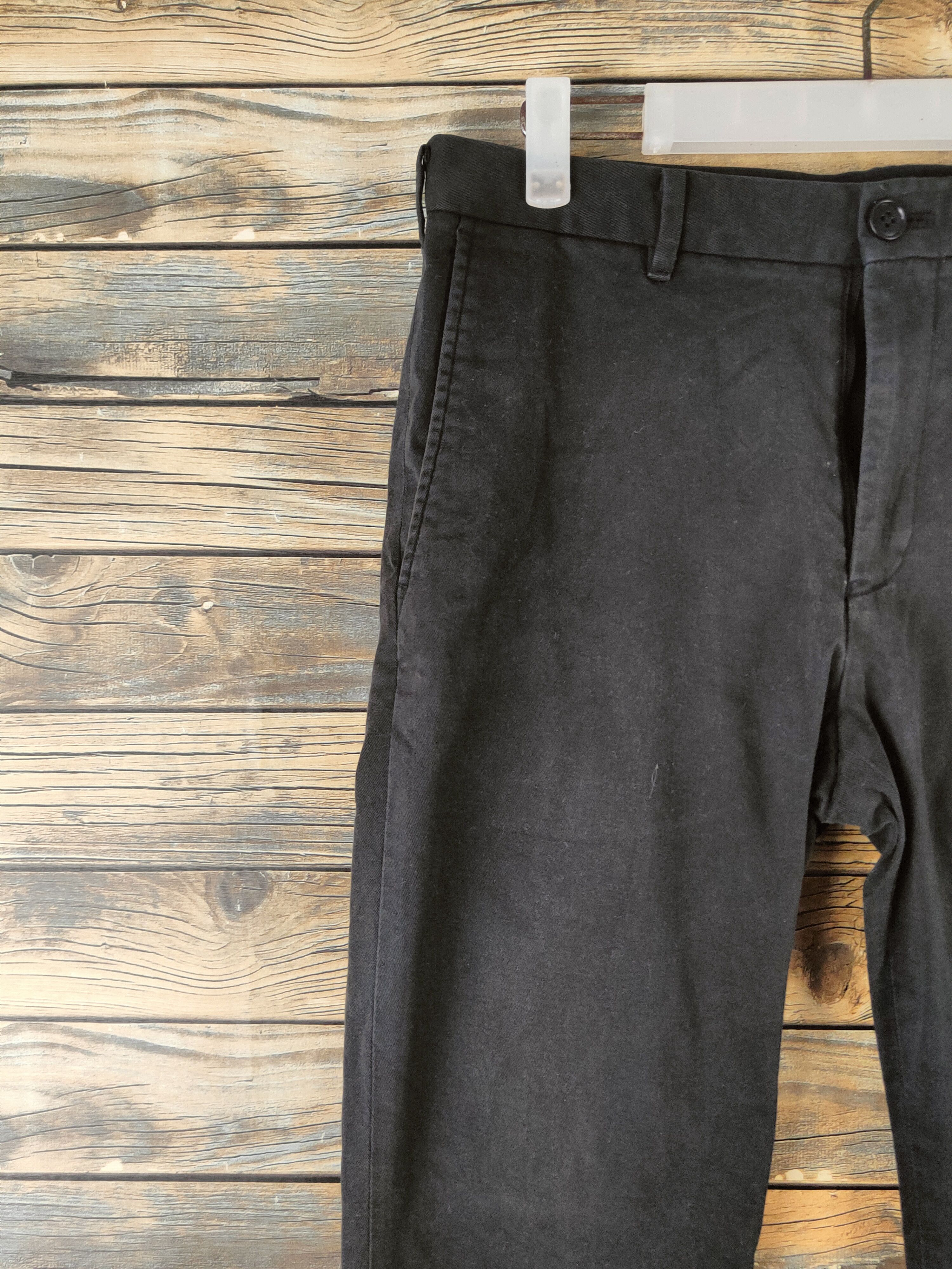 Japanese Brand DL Uniqlo Black Multipocket Casual Pants #46-319 Size US 30 / EU 46 - 3 Thumbnail