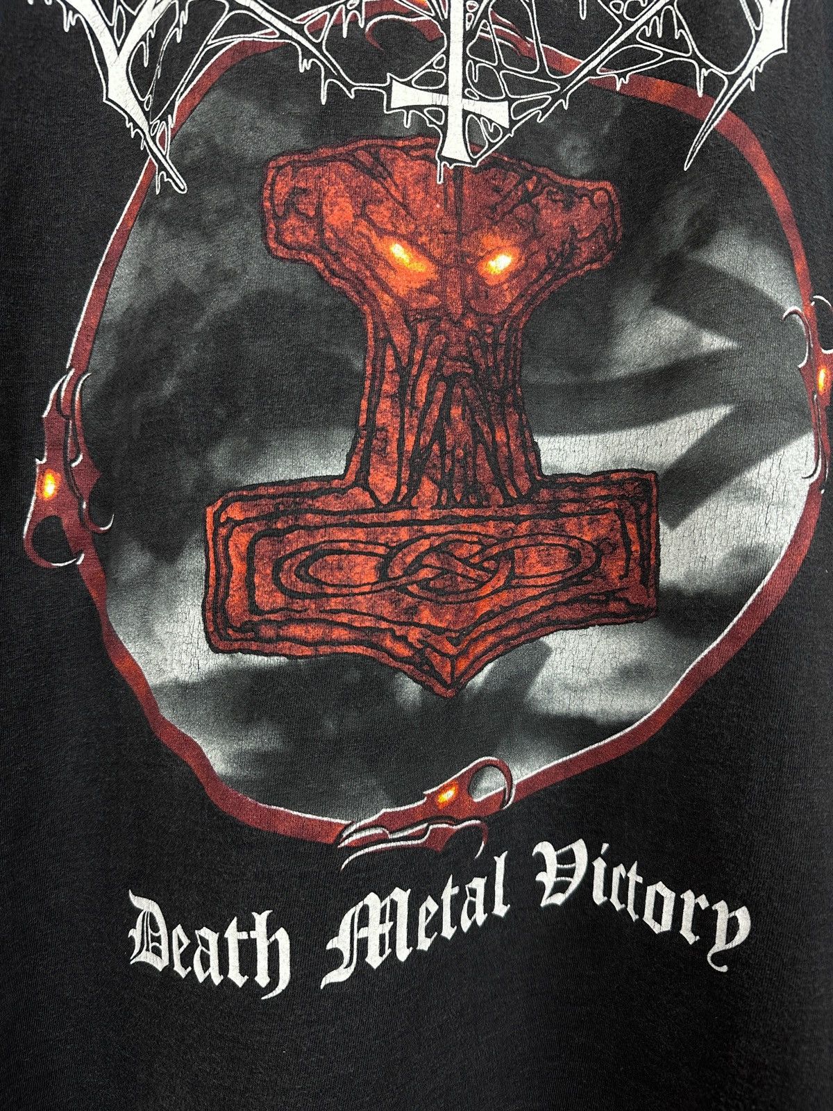 Band Tees 2005 Vintage Unleashed Death Metal Victory Band T-Shirt Size US XL / EU 56 / 4 - 9 Thumbnail