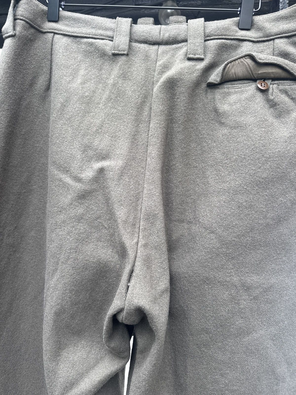 Vintage 1950s Vintage Swiss Army Wool Field Trousers[from Graceland] Size US 34 / EU 50 - 5 Thumbnail