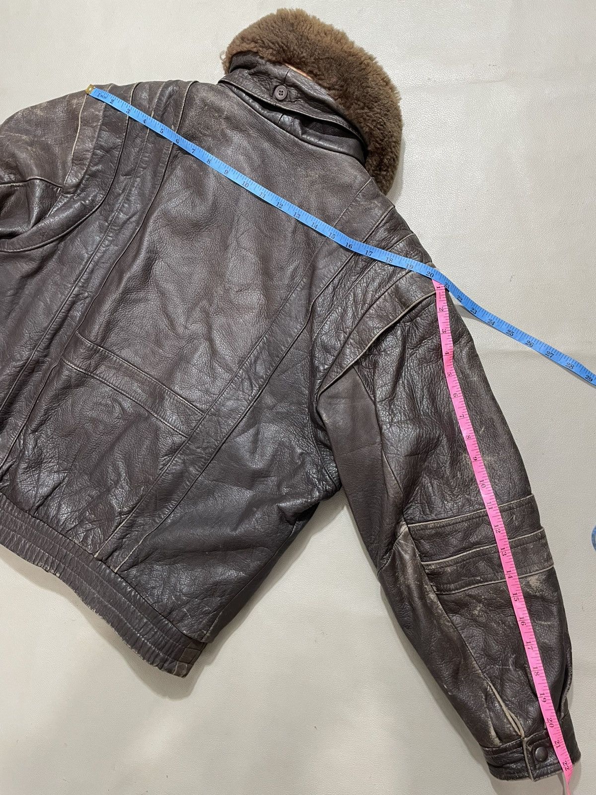 Vtg Issey Miyake Design Leather Fur Jacket D'hommeA'Homme