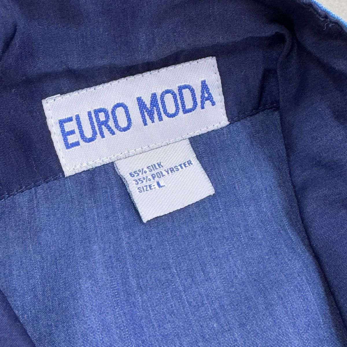 Japanese Brand × Vintage Euro Moda Dragons Aloha Hawaiian Silk Button Shirt Size L Size US L / EU 52-54 / 3 - 8 Thumbnail