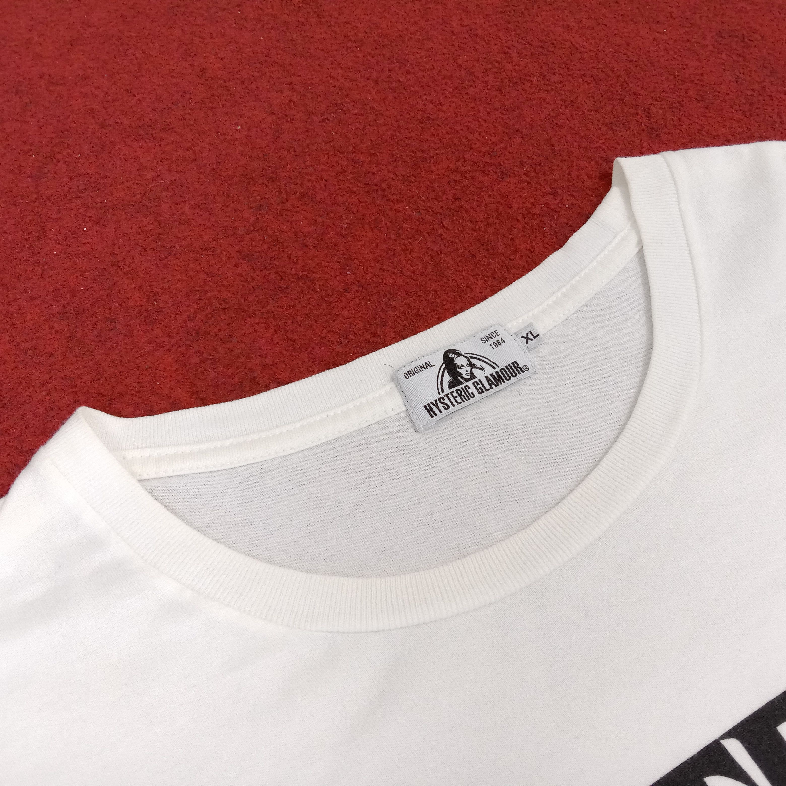 Hysteric Glamour × Japanese Brand × Vintage Hysteric Glamour Japanese Brand Streetwear Style Tshirt Size US L / EU 52-54 / 3 - 5 Thumbnail