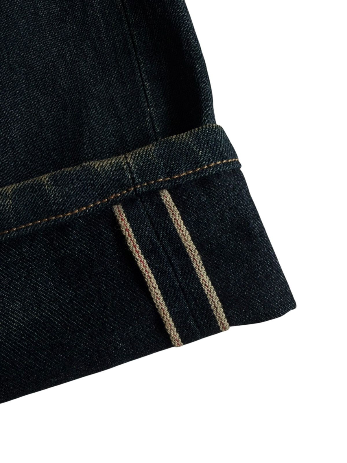 R.Newbold R.NEWBOLD SELVEDGE BUCKLE BACK JAPANESE DISTRESSED DENIM Size US 32 / EU 48 - 6 Thumbnail