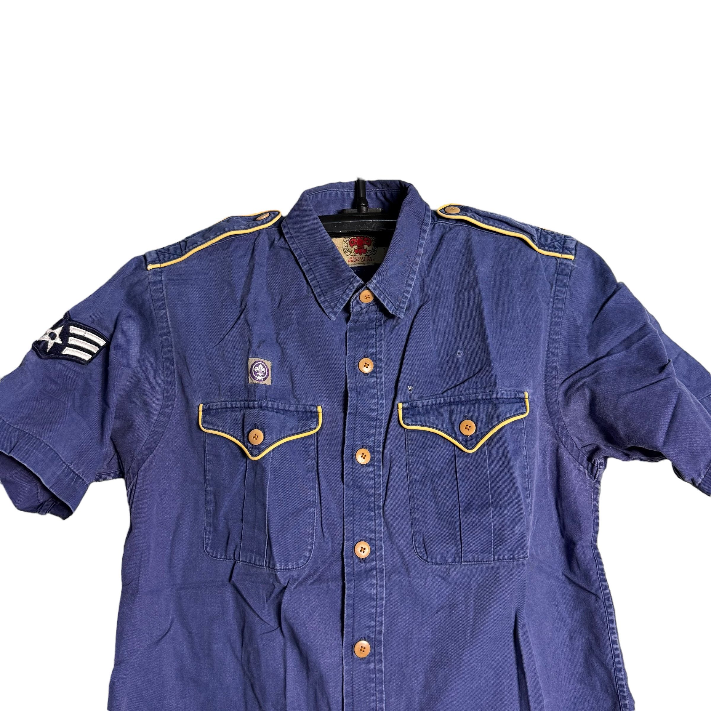 Ralph Lauren 🔥RARE🔥Vintage Ralph Lauren Boy Scout Nippon Shirt Size US S / EU 44-46 / 1 - 2 Thumbnail