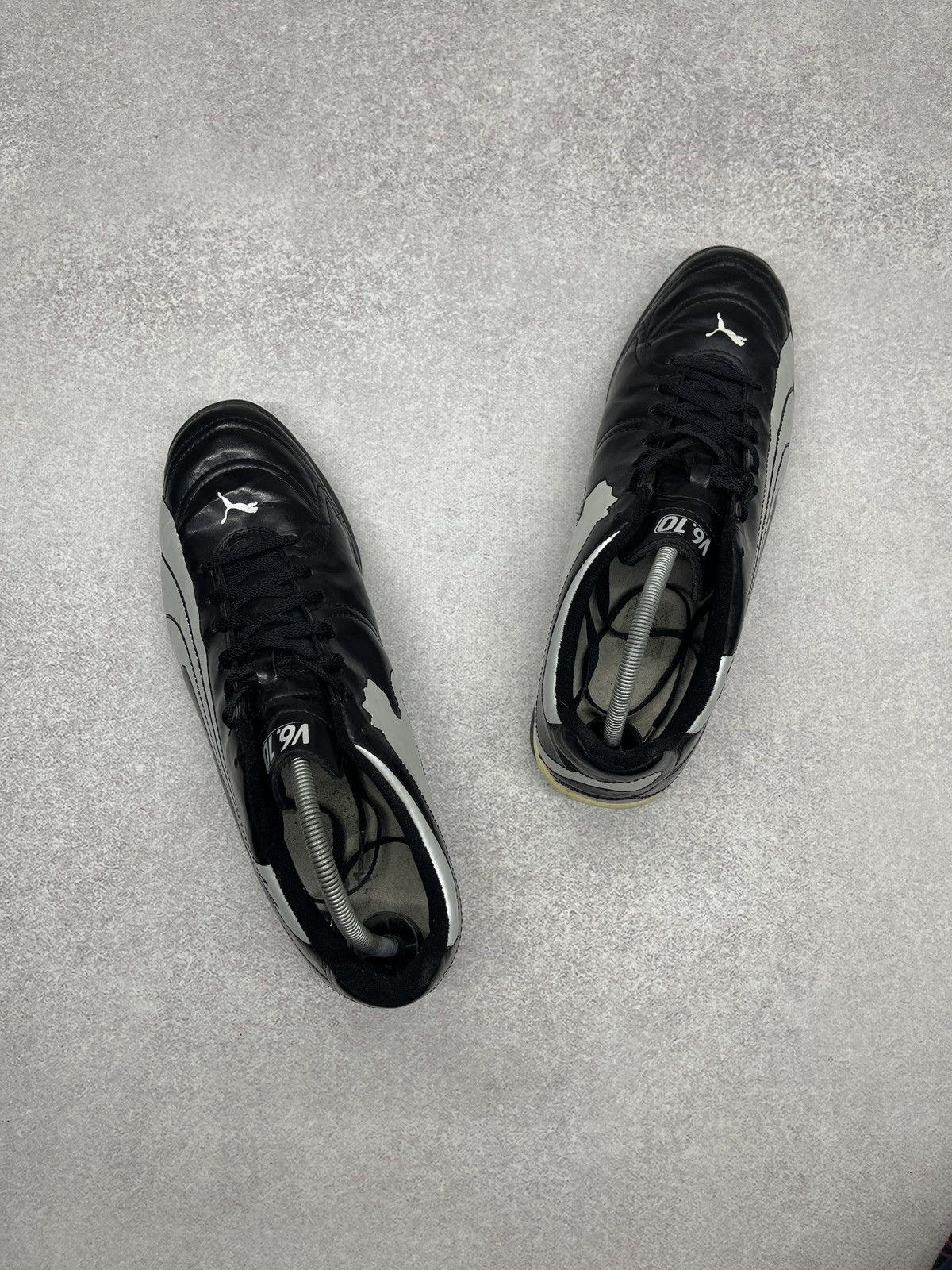 Puma Vintage Puma Soccer Sneakers Leather Big Logo Speedcat Style Size US 11 / EU 44 - 11 Thumbnail